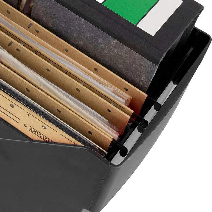 Böttcher-AG Hängebox A4, Für 20 Hängemappen, Ohne Deckel, Schwarz 6 Böttcher-AG Hängebox A4, Für 20 Hängemappen, Ohne Deckel, Schwarz – Bild 4