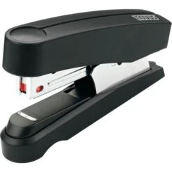 Novus Heftgerät B10FC Professional, 020-2201, Flat-Clinch, Heftleistung 20 Blatt, Schwarz
