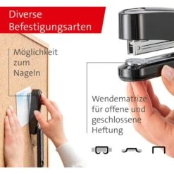 Novus B3 020-1261 Heftgerät 30 Blatt Schwarz -Geschäft Für Bürobedarf 02565a872ff7010aa380c688f358c2d6d10d9b9d heftgeraet novus b3 020 1261