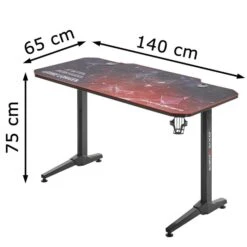 DXRacer Gaming-Tisch MAX3, Schwarz, 140 X 65cm, Vollflächiges Mousepad, Rechteckform -Geschäft Für Bürobedarf 0293d1f8a731293ee9bb9670d24895552976b240 gaming tisch dxracer max3 schwarz