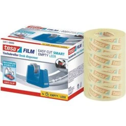 Tesa Klebefilmabroller 53908 Smart, Blau, Tischabroller Für Kleberollen 19mm X 33m -Geschäft Für Bürobedarf 02d94ca9f006b9e9c4fa1a2bed87329eec907f38 klebefilmabroller tesa 53908 smart blau