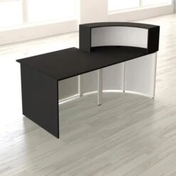 Kerkmann Empfangstheke Cento 2, 3851, Weiß / Anthrazit, 180 X 110 X 95cm, Mit Anbautisch -Geschäft Für Bürobedarf 03a6d490c59d9aaa2f25ebb50b6a63577732feab empfangstheke kerkmann cento 2 3851