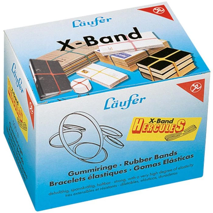 Läufer Kreuzbänder Rondella X-Band Hercules, 59078, Ø 160 Mm, 250 X 25 Mm, Farbig Sortiert, 500g 3 Läufer Kreuzbänder Rondella X-Band Hercules, 59078, Ø 160 Mm, 250 X 25 Mm, Farbig Sortiert, 500g