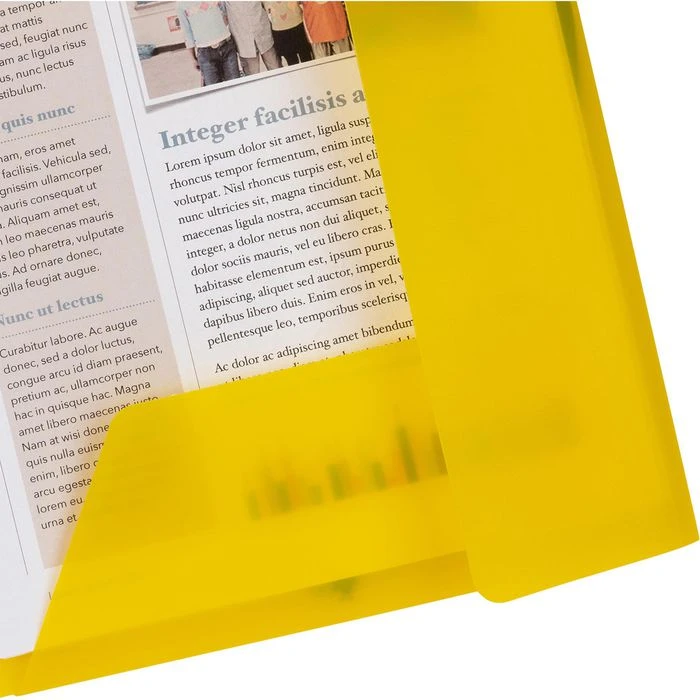 Oxford Postmappe 400102220, A4, Gelb, Aus Kunststoff, 3 Einschlagklappen, Gummizug 5 Oxford Postmappe 400102220, A4, Gelb, Aus Kunststoff, 3 Einschlagklappen, Gummizug – Bild 3