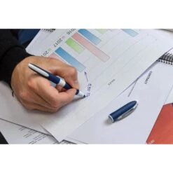 Schneider® Schneider Tintenroller One Change 183703, Gehäuse Blau/weiß, 0,6mm, Schreibfarbe Blau -Geschäft Für Bürobedarf 0730151b93a9fcd82ece4aba450b8ce46428008a tintenroller schneider one change 183703