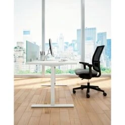 Quadrifoglio Schreibtisch Idea+ Tube, Weiß / Weiß, Maße: 140 X 80cm -Geschäft Für Bürobedarf 098130dd7b5ba61a830d2b08aa56c7e0ff5ee627 schreibtisch quadrifoglio idea plus tube weiss weiss