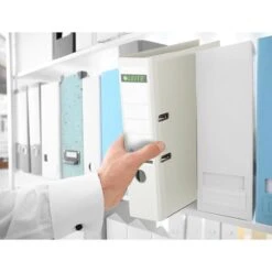 Leitz Ordner 1007-00-01, Vollpapier, Karton, A4, 8cm, Weiß -Geschäft Für Bürobedarf 09b7cb17963f87c3e4169ca20911e484fc21123c ordner leitz 1007 00 01 vollpapier karton a4