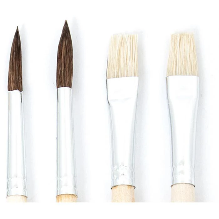 Brunnen 1048929 Schulpinsel 12 Stück Set 5 Brunnen 1048929 Schulpinsel 12 Stück Set – Bild 3