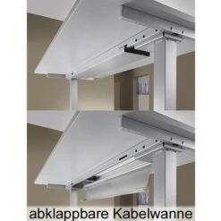 Hammerbacher Schreibtisch XDSM 19, Nussbaum, Elektrisch Verstellbar, 180 X 63,5-128,5 X 80cm -Geschäft Für Bürobedarf 133bad8efda9efb0f608939b20a1b8fa019e1acd schreibtisch hammerbacher xdsm 19 nussbaum