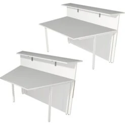 Kerkmann Empfangstheke Atlantis, Weiß, 250 X 110 X 250cm, Winkeltheke Mit Anbautisch -Geschäft Für Bürobedarf 14f9284b3bebaa86c9542fc0bfd62ce590690c06 empfangstheke kerkmann atlantis weiss