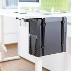 LogiLink PC-Halterung EO0009, Zum Unterbau Für Schreibtische, Schwarz -Geschäft Für Bürobedarf 175b04854567445efb8ab3c4bf0a63f619cb21df pc halterung logilink eo0009