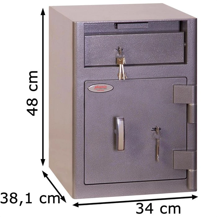 Phoenix Einwurftresor Cashier Deposit SS0996KD, Mit Einwurfklappe, Mit Schlüssel, 48 X 34cm 8 Phoenix Einwurftresor Cashier Deposit SS0996KD, Mit Einwurfklappe, Mit Schlüssel, 48 X 34cm – Bild 6