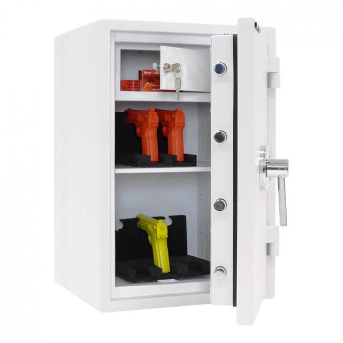 Rottner Tresor Atlas Fire 65 EL, EN 1, Innentresor, Weiß, 65,5 X 44cm, Mit Elektronikschloss, 155kg – Bild 3