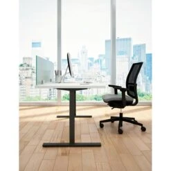 Quadrifoglio Schreibtisch Idea+ Tube, Maße: 180 X 80cm, Weiß / Dunkelgrau -Geschäft Für Bürobedarf 1b617c3270af00b865aab2b1a31b779675ec9dfe schreibtisch quadrifoglio idea plus tube