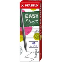 Stabilo Druckbleistiftminen EASYergo, 7890/6-HB, Strichbreite 3.15mm, 6 Stück