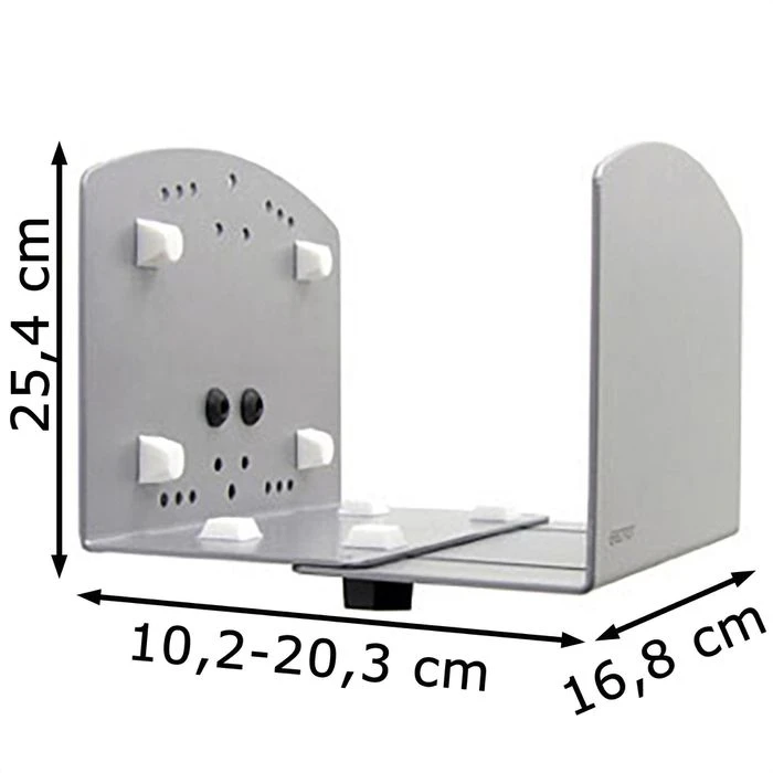 Ergotron PC-Halterung 97-468-202, Zur Wandmontage, Silber 5 Ergotron PC-Halterung 97-468-202, Zur Wandmontage, Silber – Bild 3