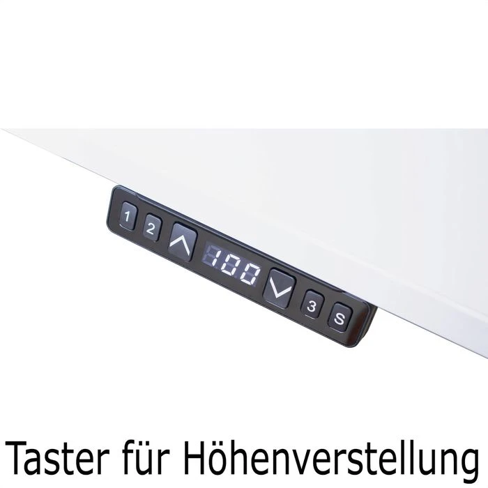 Hammerbacher Schreibtisch XDKB 19, Asteiche, Elektrisch Höhenverstellbar, 180 X 64-129 X 80cm 5 Hammerbacher Schreibtisch XDKB 19, Asteiche, Elektrisch Höhenverstellbar, 180 X 64-129 X 80cm – Bild 3