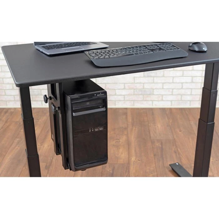 Luxor PC-Halterung SUD-CPU-B, Zum Unterbau Für Schreibtische, Schwarz 4 Luxor PC-Halterung SUD-CPU-B, Zum Unterbau Für Schreibtische, Schwarz – Bild 2