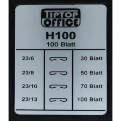 TipTop-Office Heftgerät TTO 403294, H100, Blockhefter, Heftleistung 100 Blatt, Schwarz -Geschäft Für Bürobedarf 250793f423db90bf70c6c0af3ffdde6af76bd1f7 heftgeraet tiptop office tto 403294 h100