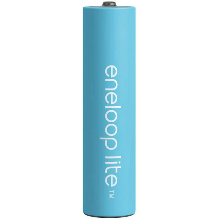 Panasonic Akkus Eneloop Lite BK-4LCCE, AAA 550 MAh, Micro, R3, HR03, NiMH, DECT, 2 Stück 4 Panasonic Akkus Eneloop Lite BK-4LCCE, AAA 550 MAh, Micro, R3, HR03, NiMH, DECT, 2 Stück – Bild 2