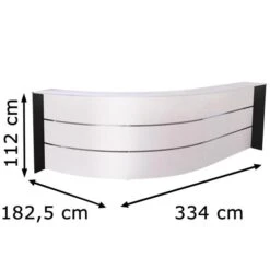 Kerkmann Empfangstheke Bari 3565, Weiß / Weiß, 334 X 112 X 182,5cm, Bogentheke 9 Kerkmann Empfangstheke Bari 3565, Weiß / Weiß, 334 X 112 X 182,5cm, Bogentheke -Geschäft Für Bürobedarf 2919f6f7fd73dd2d0785608a3b2d4b2e98f77d16 empfangstheke kerkmann bari 3565