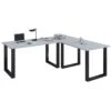 VCM Schreibtisch Lona, 916403, Grau, Maße: 160 X 160cm, L-Form 1 VCM Schreibtisch Lona, 916403, Grau, Maße: 160 X 160cm, L-Form -Geschäft Für Bürobedarf 2a67c66507962323a4612d0bda63f8be461e0e9d schreibtisch vcm lona 916403 grau