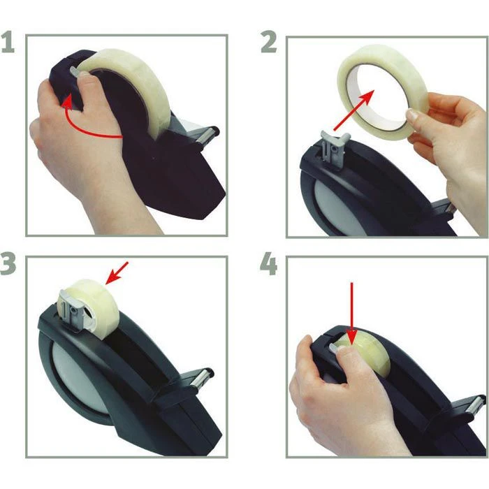 Maped Klebefilmabroller Expert Compact Pro Green, Tischabroller Für Kleberollen 19mm X 66m, Schwarz 5 Maped Klebefilmabroller Expert Compact Pro Green, Tischabroller Für Kleberollen 19mm X 66m, Schwarz – Bild 3