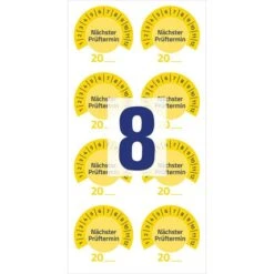 Zweckform Prüfplaketten 7905, Nächster Prüftermin, 20XX Gelb, Ø 30mm, Aus Vinyl, 80 Stück Individuell -Geschäft Für Bürobedarf 303e65900847a0e61be865ca79c8da0eeb15efe1 pruefplaketten zweckform 7905 naechster prueftermin