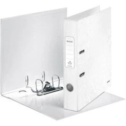 Leitz Ordner 1006-01-01 WOW Laminierter Karton, A4, 5,2cm, Weiß -Geschäft Für Bürobedarf 30cf152cfbe5b55d5d30f56e9c928acca81ab031 ordner leitz 1006 01 01 wow laminierter karton a4
