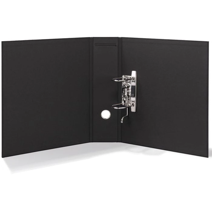 Rössler-Papier Ordner 1317452709 S.O.H.O., Karton, A4, 8,5cm, Schwarz, Mit Rückenschild 4 Rössler-Papier Ordner 1317452709 S.O.H.O., Karton, A4, 8,5cm, Schwarz, Mit Rückenschild – Bild 2