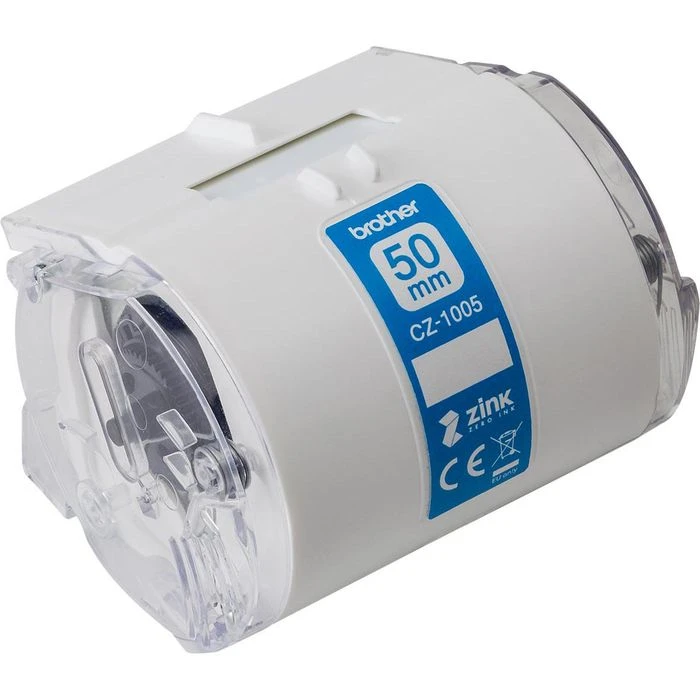 Brother Brother-Etiketten CZ-1005, 50mm, Länge 5m, Farb-Etikettenrolle, Endlos, Permanent 4 Brother Brother-Etiketten CZ-1005, 50mm, Länge 5m, Farb-Etikettenrolle, Endlos, Permanent – Bild 2