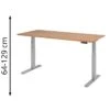 Hammerbacher Schreibtisch XDKB 19, Nussbaum, Elektrisch Höhenverstellbar, 180 X 64-129 X 80cm -Geschäft Für Bürobedarf 3b3c04c995c3dbbbdf38db7b7adf02392a3c8630 schreibtisch hammerbacher xdkb 19 nussbaum