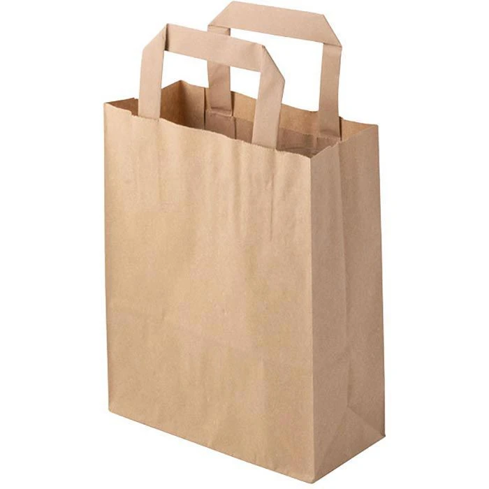 Biozoyg Tragetaschen Braun, 18 X 22cm, Papiertüten Mit Henkel, 250 Stück 3 Biozoyg Tragetaschen Braun, 18 X 22cm, Papiertüten Mit Henkel, 250 Stück