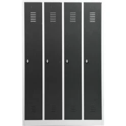 G-Office Spind WRC/4.18117, Drehriegelschloss, 4 Abteile Mit Sockel, BxT: 117 X 50cm, Anthrazit 11 G-Office Spind WRC/4.18117, Drehriegelschloss, 4 Abteile Mit Sockel, BxT: 117 X 50cm, Anthrazit -Geschäft Für Bürobedarf 42639195509b218fb85331a1b021369da17cb57e spind g office wrc4.18117 drehriegelschloss