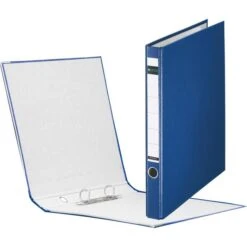 Leitz Ringbuch 1014-00-35, A4, 2 Ringe, Ring-Ø 20mm, Blau