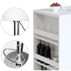Vicco Bartisch Set Mit Hocker, Maße: 57 X 106 X 80cm, Weiß 9 Vicco Bartisch Set Mit Hocker, Maße: 57 X 106 X 80cm, Weiß -Geschäft Für Bürobedarf 44cdb807104d8245c8786fc54798dbf13fcf8751 bartisch vicco set mit hocker