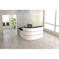 Kerkmann Empfangstheke Cento 4, 3853, Winkeltheke, Weiß / Anthrazit, 195 X 110 X 180cm, M. Anbautisch -Geschäft Für Bürobedarf 45c521be993b7b5cb5f1d2efed01d2527a707be1 empfangstheke kerkmann cento 4 3853 winkeltheke