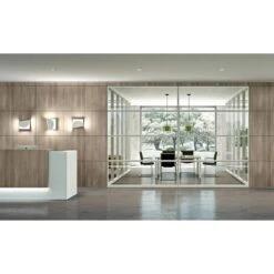 Quadrifoglio Empfangstheke Z2C73, Weiß / Beton, 166 X 113 X 88cm, Rezeption -Geschäft Für Bürobedarf 48e844b182815a4db7ee7ddf2167f9a479dde743 empfangstheke quadrifoglio z2c73