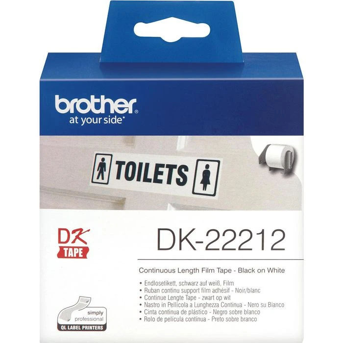 Brother DK-22212 Endlos-Etiketten Labels P-touch 4 Brother DK-22212 Endlos-Etiketten Labels P-touch – Bild 2