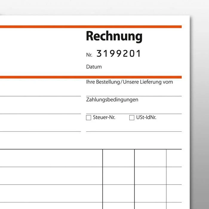 Sigel Rechnungsbuch SD 130 Für Kleinunternehmer A5, Nummeriert, Selbstdurchschreibend, 2 X 30 Blatt 5 Sigel Rechnungsbuch SD 130 Für Kleinunternehmer A5, Nummeriert, Selbstdurchschreibend, 2 X 30 Blatt – Bild 3