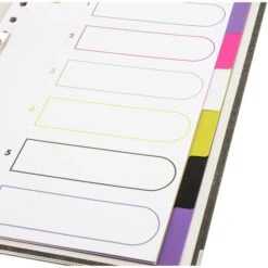 Oxford MyColour 400005445 Register Kunststoff, A4, Blanko, 6-teilig, Vollfarbig -Geschäft Für Bürobedarf 523505bc9c82d18dd0129aa6a17100a53bd66f6f register oxford mycolour 400005445 a4 blanko