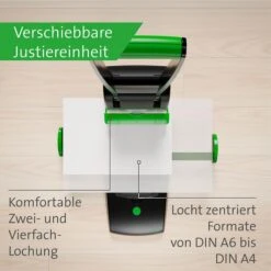 Novus Locher B 2200, Re+new, Schwarz, Registraturlocher, Stanzleistung Ca. 200 Blatt -Geschäft Für Bürobedarf 56dacd96b8ad002943eb0910d1cbd6720dbf1992 locher novus b 2200 re plus new schwarz