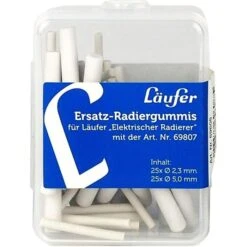 Läufer Ersatzradierer 69608, Für Läufer 69607, 2 Größen Ø 2,3 & 5mm, 50 Stück