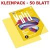 Staufen Kopierpapier Style Multifunktionspapier A4, 80g/qm, Gelb, 50 Blatt
