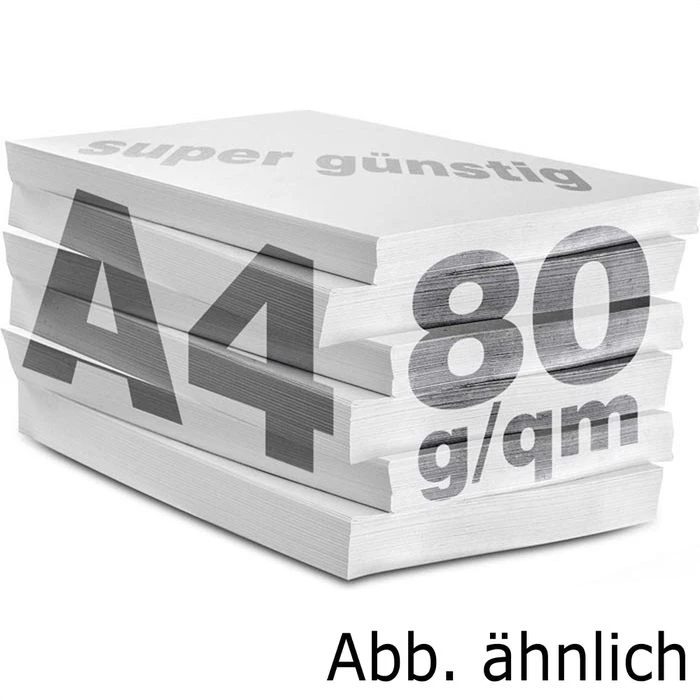 Canon® Canon Kopierpapier Yellow Label, A4, 80g/qm, Weiß, 500 Blatt 4 Canon® Canon Kopierpapier Yellow Label, A4, 80g/qm, Weiß, 500 Blatt – Bild 2