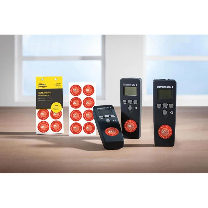 Zweckform Prüfplaketten 7901, Mit Jahreszahl 20XX, Rot, Ø 30mm, Aus Vinyl, 80 Stück, Individuell 7 Zweckform Prüfplaketten 7901, Mit Jahreszahl 20XX, Rot, Ø 30mm, Aus Vinyl, 80 Stück, Individuell – Bild 5