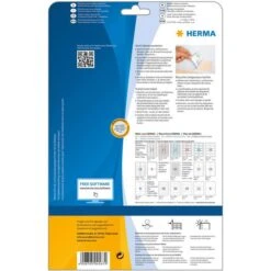 Herma Namensetiketten 4587, Weiß, 80 X 50mm, Selbstklebend, Ablösbar, 100 Stück -Geschäft Für Bürobedarf 64838bd36ce7710608cae61083eb9539bee793ec namensetiketten herma 4587 weiss