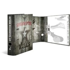 Herma Ordner 19597 BBQ, Rezeptordner, Karton, A4, 7cm, Motiv Smokin Star, Inkl. Register -Geschäft Für Bürobedarf 6653c626e57193631568ccdc34adce31801fd7c6 ordner herma 19597 bbq rezeptordner karton a4