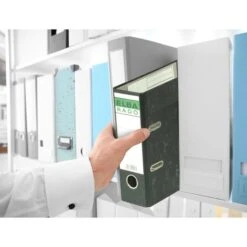 Elba Rado 10517 Ordner, A5 Hoch, Breit, Karton Schwarz -Geschäft Für Bürobedarf 66dea97a4596ed019b6feedb6a932f0495c3f89b ordner elba 10517 rado karton a5 hoch 7 5cm
