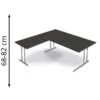 Kerkmann Schreibtisch Artline 7672, Anthrazit, Höhenverstellbar, 200 X 68-82 X 200cm, L-Form 1 Kerkmann Schreibtisch Artline 7672, Anthrazit, Höhenverstellbar, 200 X 68-82 X 200cm, L-Form -Geschäft Für Bürobedarf 67427e79e4d33ec578313301fd139d77f4932296 schreibtisch kerkmann artline 7672 anthrazit
